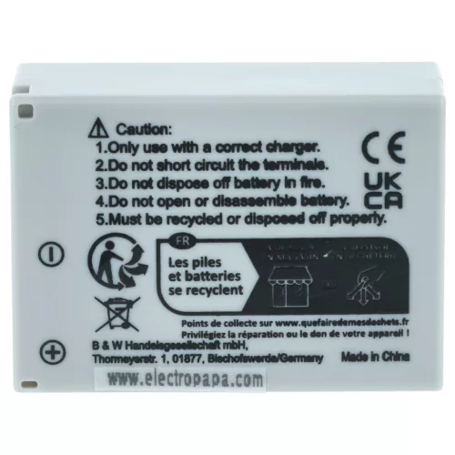 VHBW Akku für Canon NB-7L - 700 mAh 7,2 V Li-Ion