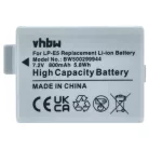VHBW Akku Canon LP-E5, LC-E5 - 900 mAh 7,4 V Li-Ion