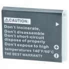 VHBW Akku für Canon NB-6L - 750 mAh 3,6 V Li-Ion