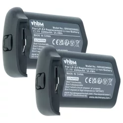 VHBW Akku Canon LP-E4N, LP-E4 - 2200 mAh 11,1 V Li-Ion