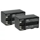 VHBW Videokamera Akku Canon BP-955 - 4400 mAh 7,4 V Li-Ion