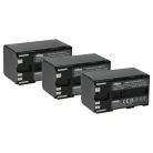 VHBW Videokamera Akku BP-955 - 4400 mAh 7,4 V Li-Ion