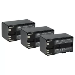 VHBW Videokamera Akku BP-955 - 4400 mAh 7,4 V Li-Ion