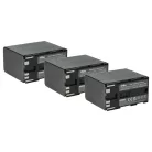 VHBW Videokamera Akku BP-975 - 6600 mAh 7,4 V Li-Ion