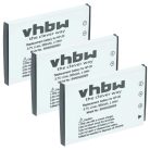 VHBW Akku Casio NP-20DBA, NP-20 - 550 mAh 3,6 V Li-Ion