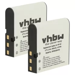   VHBW Battery BenQ NP-40DBA, NP-40, NP-40DCA - 950 mAh 3.6 V Li-Ion