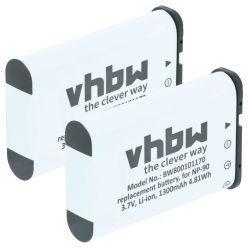 VHBW Akku Casio NP-90 - 1300 mAh 3,6 V Li-Ion