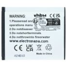 VHBW Akku Casio NP-160, NP-110DBA, NP-110, NP-110L - 750 mAh 3,6 V Li-Ion