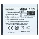 VHBW Akku Casio NP-160, NP-110DBA, NP-110, NP-110L - 750 mAh 3,6 V Li-Ion