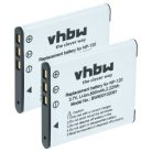 VHBW Akku Casio NP-120 - 550 mAh 3,6 V Li-Ion