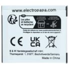 VHBW Akku Casio NP-120 - 550 mAh 3,6 V Li-Ion