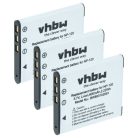 VHBW Akku Casio NP-120 - 550 mAh 3,6 V Li-Ion