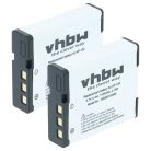 VHBW Akku Casio NP-130, NP-130A - 1100 mAh 3,6 V Li-Ion