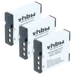 VHBW Akku Casio NP-130, NP-130A - 1100 mAh 3,6 V Li-Ion