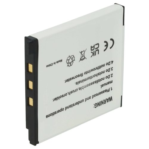 VHBW Akku für Casio NP-60 - 550 mAh 3,6 V Li-Ion