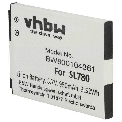 VHBW Vezetékes telefon akku Siemens S30852-D2152-X1, 4250366817255 - 950 mAh 3,7 V Li-Ion