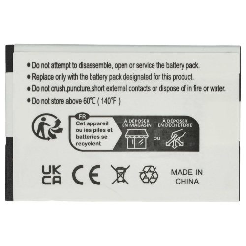 VHBW Vezetékes telefon akku Siemens S30852-D2152-X1, 4250366817255 - 950 mAh 3,7 V Li-Ion