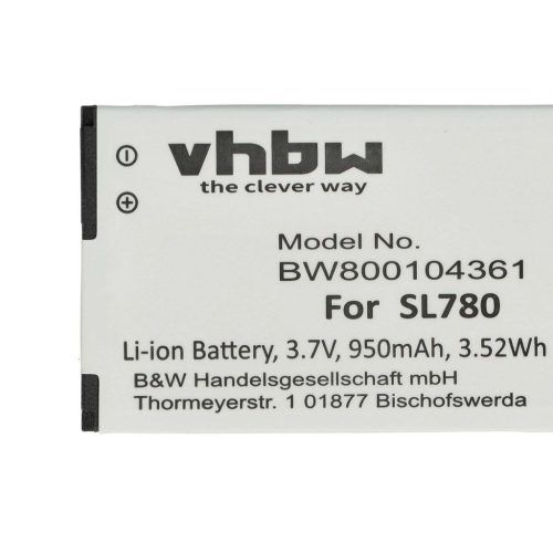VHBW Vezetékes telefon akku Siemens S30852-D2152-X1, 4250366817255 - 950 mAh 3,7 V Li-Ion