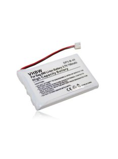   Vezetékes telefon akku Sagem 253230694, LP043048AH, CTB104 - 700 mAh 3,7 V Li-Ion