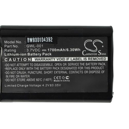 VHBW Tablet Akku Wacom GWL-001 - 1700 mAh 3,7 V Li-Ion
