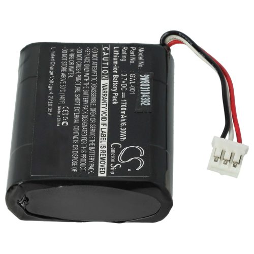 VHBW Tablet Akku Wacom GWL-001 - 1700 mAh 3,7 V Li-Ion