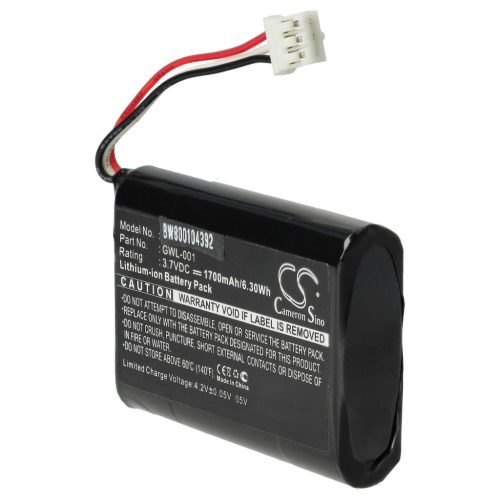 VHBW Tablet Akku Wacom GWL-001 - 1700 mAh 3,7 V Li-Ion