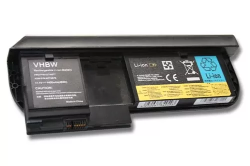 VHBW Notebook Battery Lenovo 0A36316, 0A36286, 0A36285, 42T4877l - 4400 mAh 11.1 V Li-Ion, black