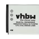 VHBW Battery Fuji Fujifilm NP-50 - 650 mAh 3.6 V Li-Ion