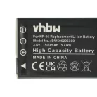 VHBW Battery Fujifilm NP-95 replacement - 1500 mAh 3.6 V Li-Ion