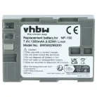 VHBW Akku Fuji NP-150 - 1300 mAh 7,2 V Li-Ion