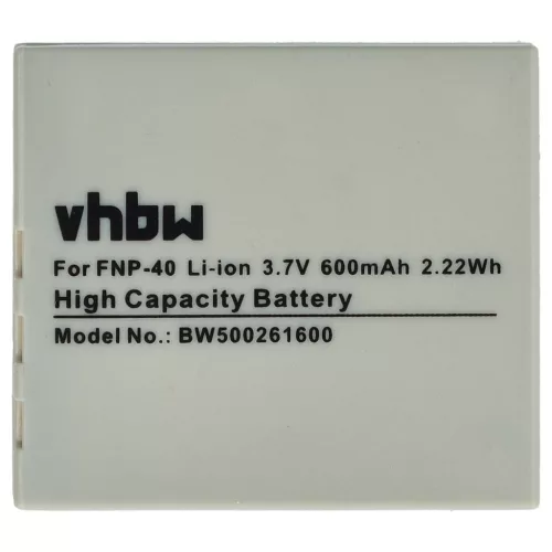 VHBW Battery Creative CAS101 - 500 mAh 3.6 V Li-Ion
