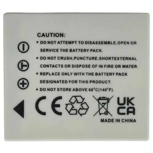 VHBW Battery Creative CAS101 - 500 mAh 3.6 V Li-Ion