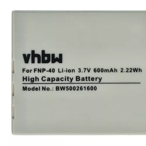 VHBW Battery Creative CAS101 - 500 mAh 3.6 V Li-Ion
