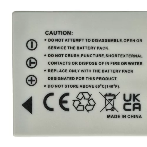 VHBW Battery Creative CAS101 - 500 mAh 3.6 V Li-Ion