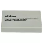 VHBW Battery Creative CAS101 - 500 mAh 3.6 V Li-Ion