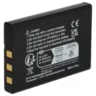 2x Battery replaces Aiptek ZPT-NP60 - 1000mAh, 3.6V, Li-Ion