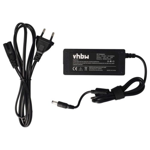 VHBW Netzadapter Acer BRA-6012WW für US Logic Notebooks usw. - 15,9 cm, 60 W