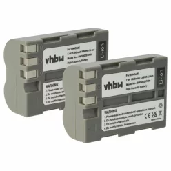   VHBW Battery instead of Nikon EN-EL3e - 1200 mAh 7.2 V Li-Ion