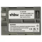 VHBW Battery for Nikon EN-EL3e - 1200 mAh 7.2 V Li-Ion
