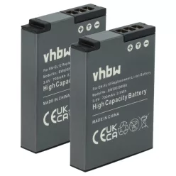 VHBW Camera Battery EN-EL12 - 700 mAh 3.6 V Li-Ion