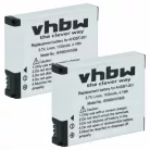 VHBW Camcorder Battery ABPAK-001, AHDBT-001 - 1100 mAh 3.7 V Li-Ion