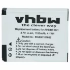 VHBW Camcorder Battery ABPAK-001, AHDBT-001 - 1100 mAh 3.7 V Li-Ion