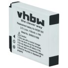 VHBW Videokamera Akku ABPAK-001, AHDBT-001 - 1100 mAh 3,7 V Li-Ion
