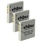 VHBW Videokamera Akku DB-L20A, DB-L20, DB-L20AEX - 600 mAh 3,7 V Li-Ion