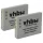 VHBW Video Camera Battery DB-L40AU, DB-L40 - 800 mAh 3.7 V Li-Ion