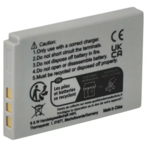 VHBW Video Camera Battery DB-L40AU, DB-L40 - 800 mAh 3.7 V Li-Ion