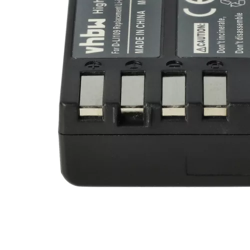 VHBW Battery instead of Pentax D-Li109 - 900 mAh 7.2 V Li-Ion