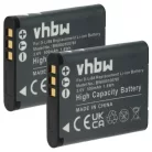 VHBW Akku Panasonic VW-VBX070E, VW-VBX070 - 500 mAh 3,6 V Li-Ion