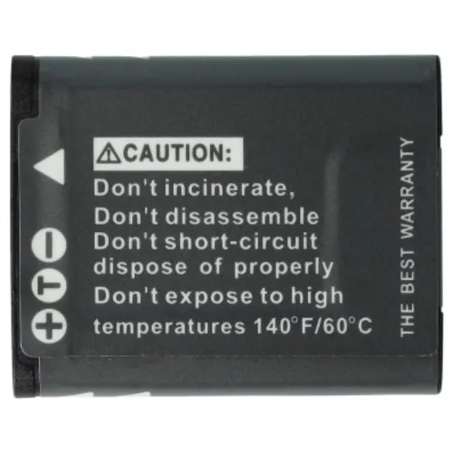 VHBW Akku Panasonic VW-VBX070E, VW-VBX070 - 500 mAh 3,6 V Li-Ion