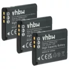 VHBW Battery Panasonic VW-VBX070E, VW-VBX070 - 500 mAh 3.6 V Li-Ion